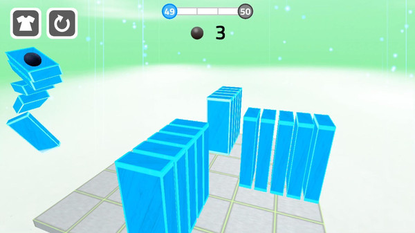 物理弹球方块击破游戏 screenshot 2