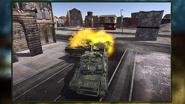 坦克部落火的世界3D游戏 screenshot 2
