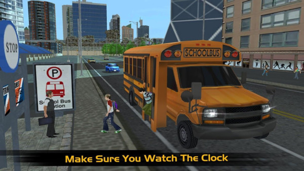 校园巴士模拟器2024游戏图5