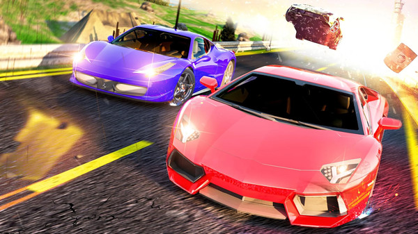 高速公路飙车游戏 screenshot 3
