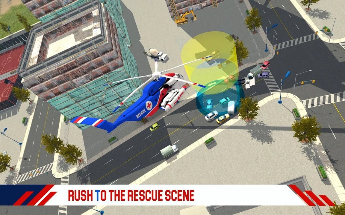 救援直升机游戏 screenshot 4