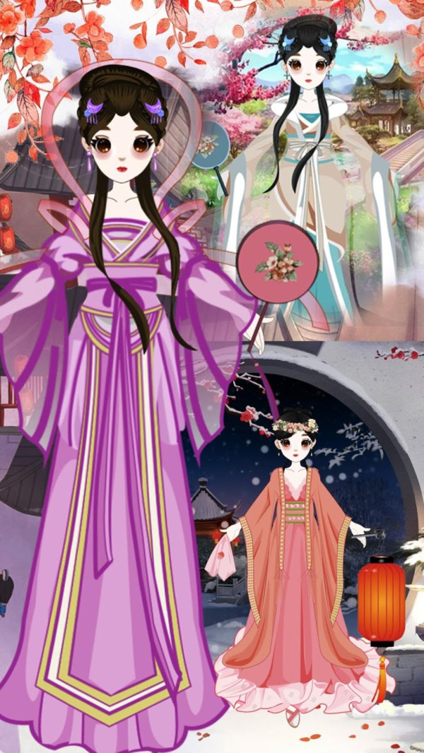 中国公主装扮游戏 screenshot 4