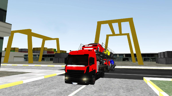 真实卡车司机模拟器游戏 screenshot 3