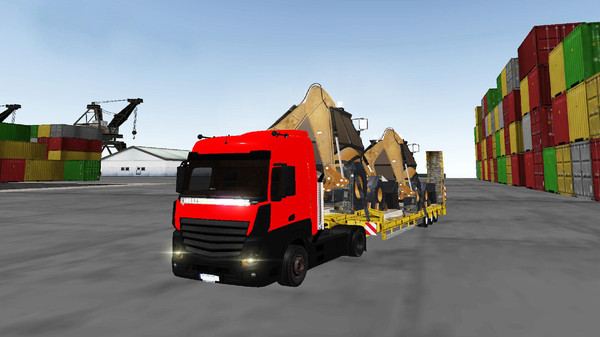 真实卡车司机模拟器游戏 screenshot 1