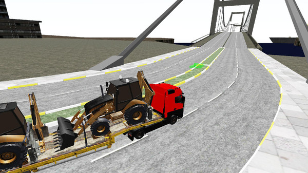 真实卡车司机模拟器游戏 screenshot 4