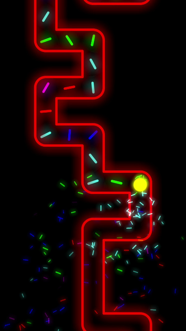 闪烁隧道游戏 screenshot 1