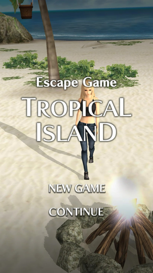少女孤岛逃脱游戏 screenshot 3