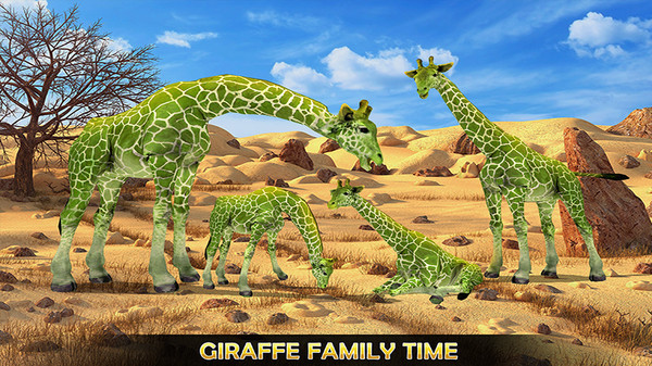 长颈鹿丛林生活模拟器游戏 screenshot 3