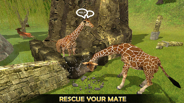 长颈鹿丛林生活模拟器游戏 screenshot 4