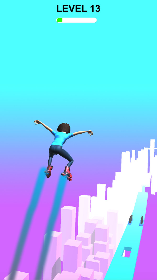 天空滑冰者游戏 screenshot 2