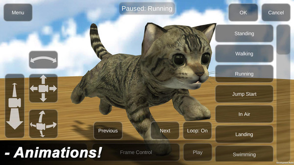 3D模拟猫咪游戏 screenshot 1
