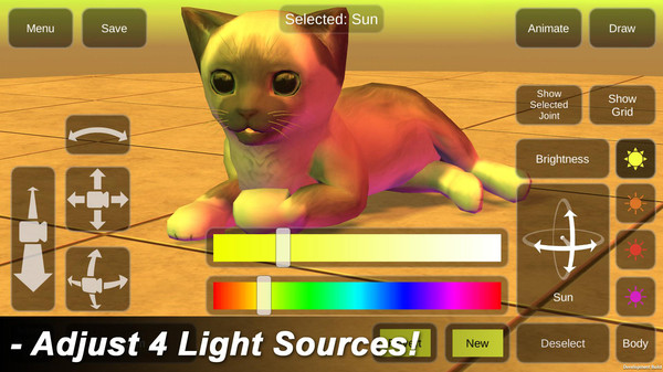 3D模拟猫咪游戏 screenshot 3