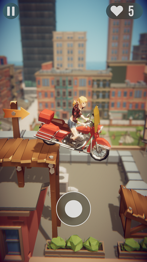 特技狂热摩托游戏 screenshot 2
