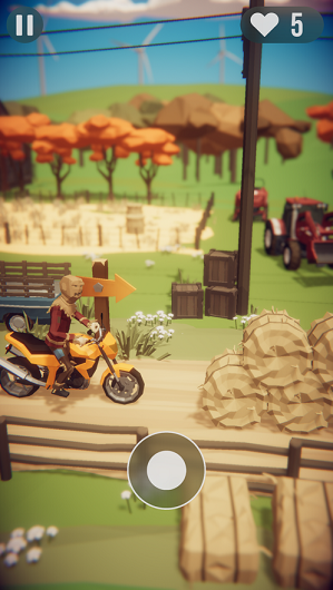 特技狂热摩托游戏 screenshot 3