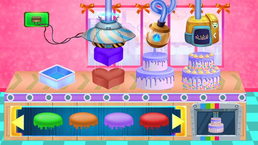 生日派对蛋糕厂游戏 screenshot 1