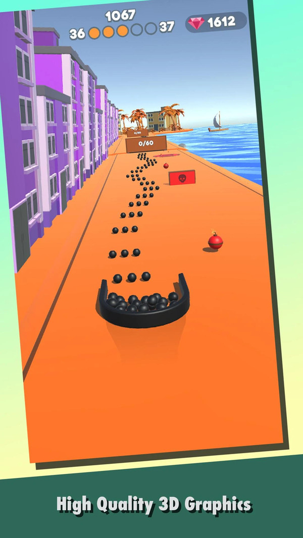 海滩收集游戏 screenshot 1
