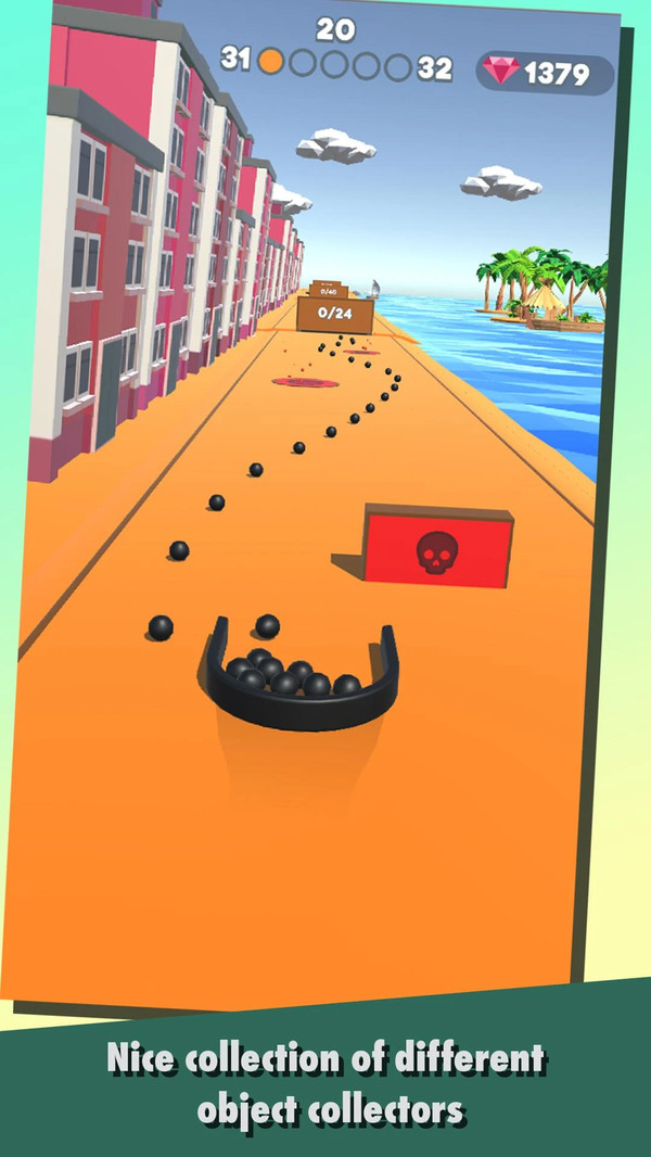 海滩收集游戏 screenshot 3