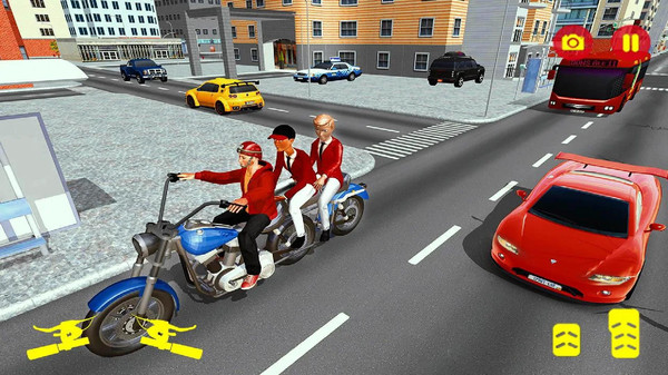 长型摩托车模拟器游戏图1