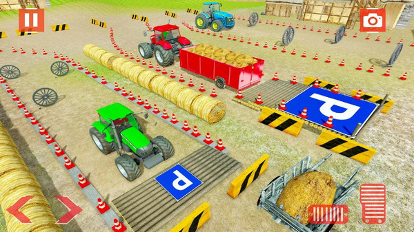 拖拉机停车模拟游戏 screenshot 4