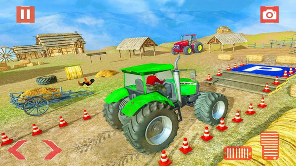 拖拉机停车模拟游戏 screenshot 2