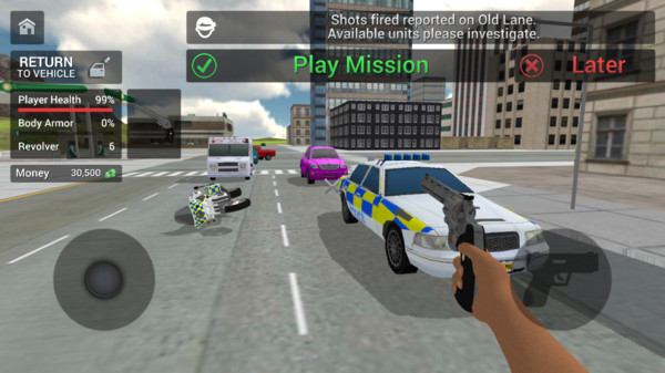 警车驾驶骑摩托车游戏 screenshot 4