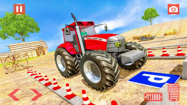 拖拉机停车模拟游戏 screenshot 3