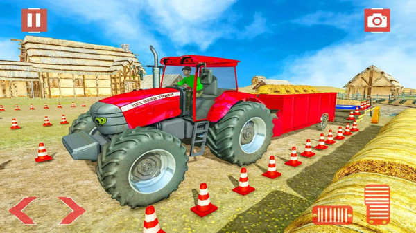 拖拉机停车模拟游戏 screenshot 1