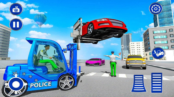 警察升降机模拟器游戏图1