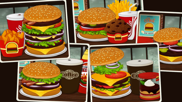 美味汉堡厨师游戏 screenshot 2