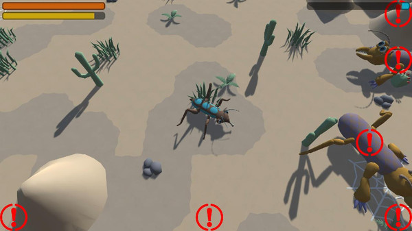 进化模拟器超级小虫子游戏 screenshot 1