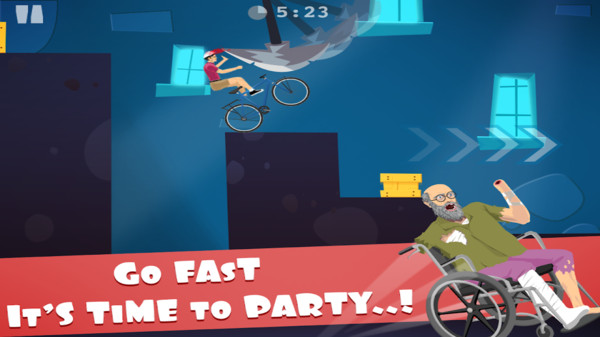 快乐骑车手游戏 screenshot 1