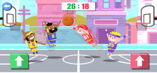 趣味双人篮球游戏 screenshot 1