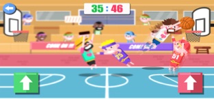 趣味双人篮球游戏 screenshot 2