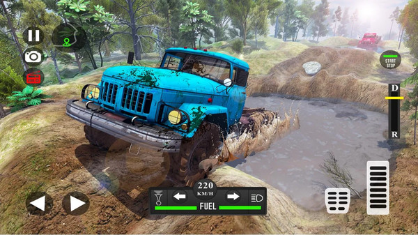 越野泥浆车驾驶模拟游戏 screenshot 4