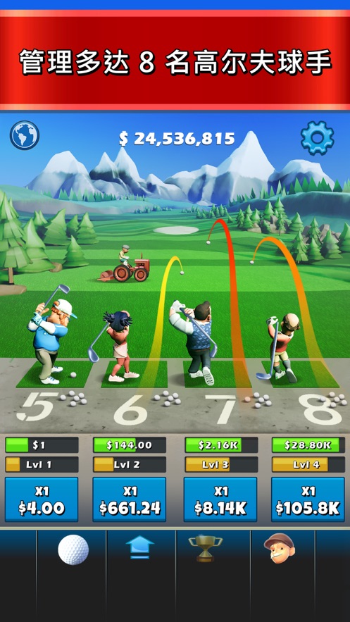 Idle Golf游戏图1