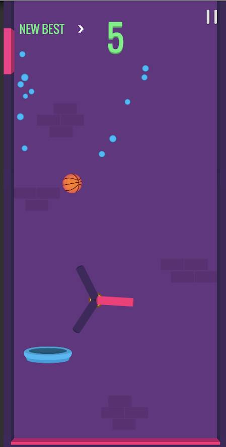 篮球无底洞游戏 screenshot 1