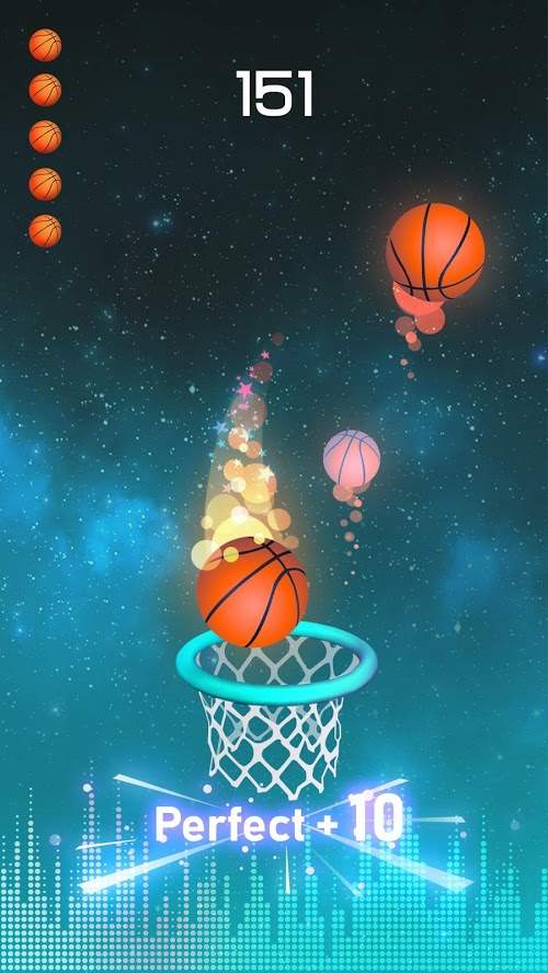 节奏篮球游戏 screenshot 2