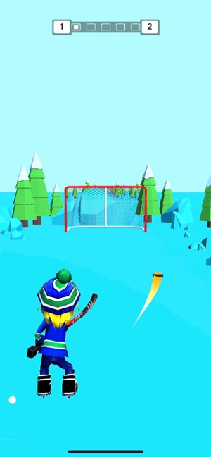 三维拍击曲棍球技巧游戏 screenshot 2