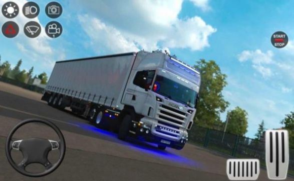 越野欧洲卡车模拟器游戏 screenshot 2