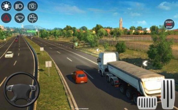 越野欧洲卡车模拟器游戏 screenshot 4