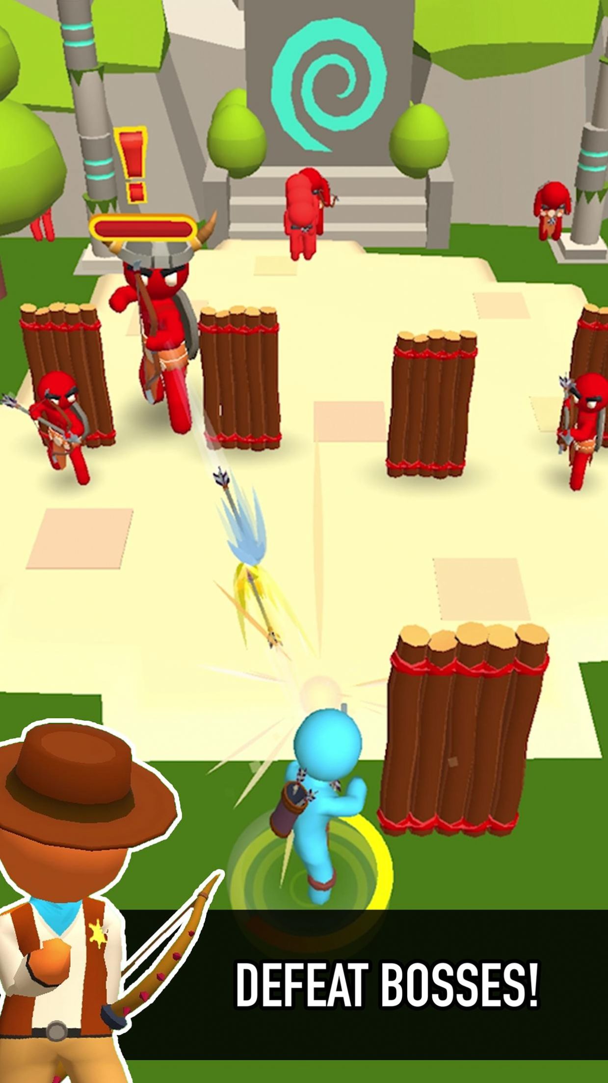 弓箭射击竞技场游戏 screenshot 4