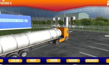 卡车模拟器货运游戏 screenshot 1