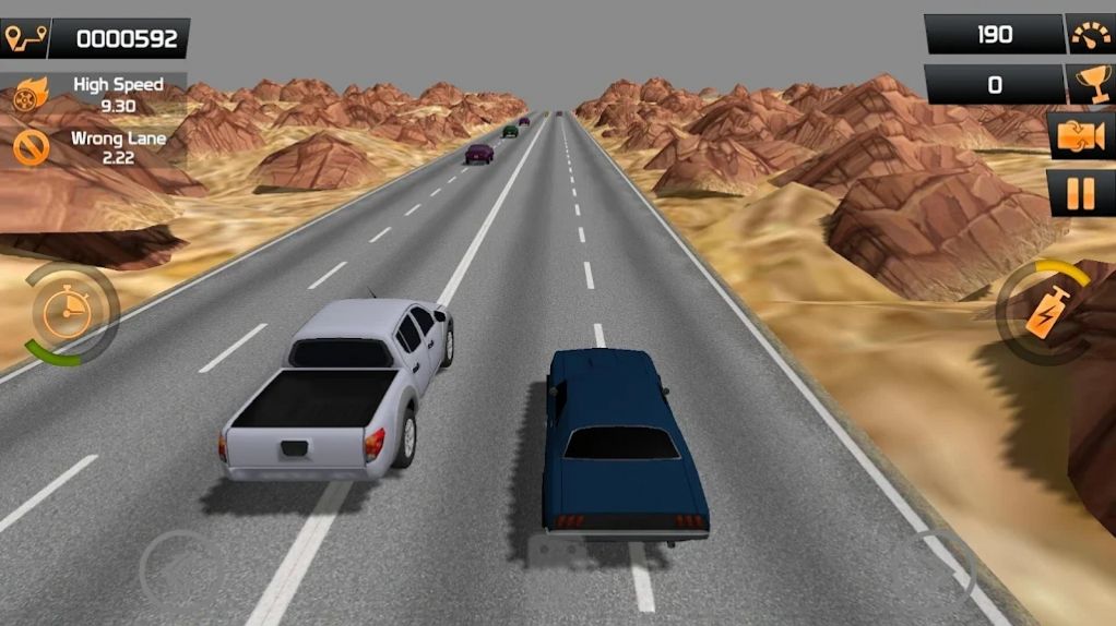 极限汽车驾驶竞速赛游戏 screenshot 1
