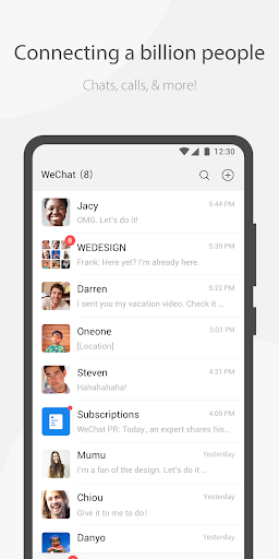 WeChat App screenshot 1