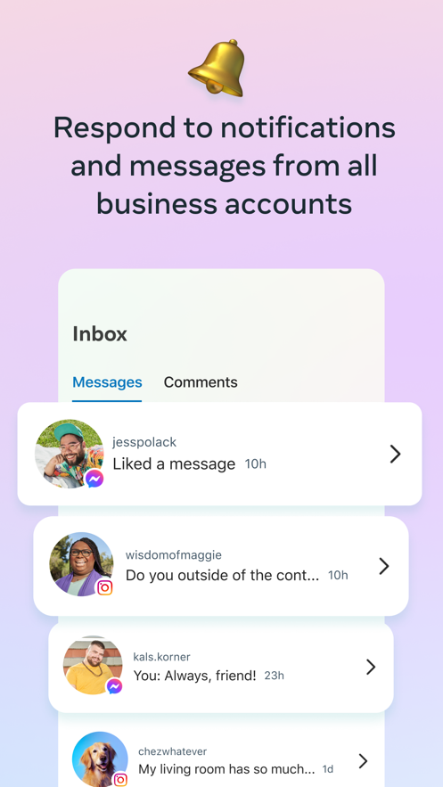 Meta Business Suite app screenshot 3