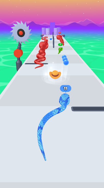 Snake Run Race apk screenshot 3