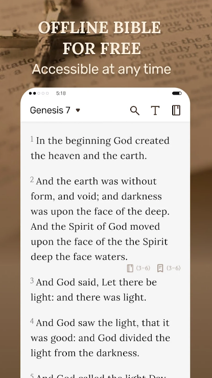 Holy Bible app screenshot 3