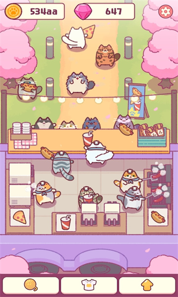 Cat Snack Bar mod apk screenshot 2