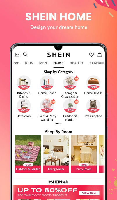 SHEIN app screenshot 2