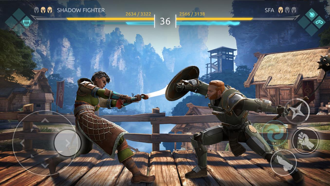 Shadow Fight 4 Arena download apk screenshot 1